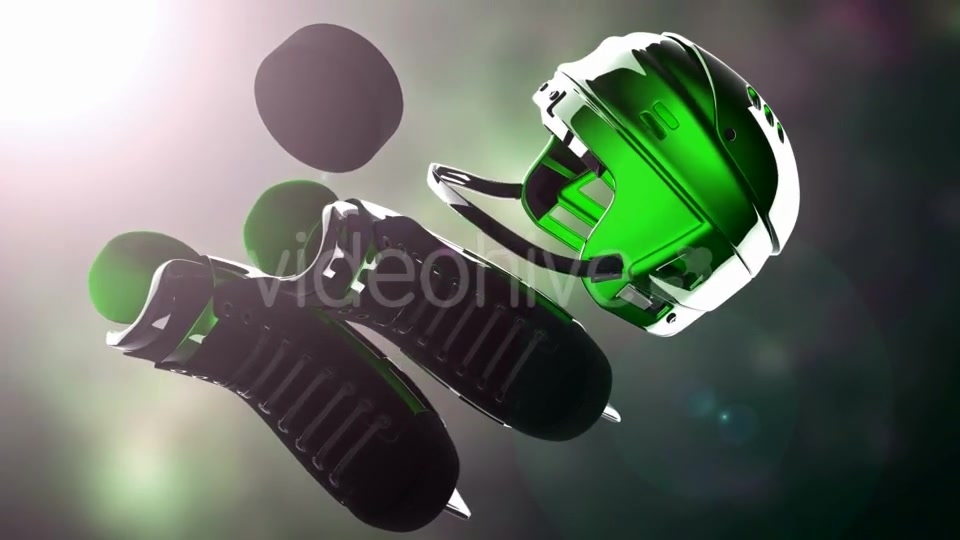 Hockey Puck and Hockey Equipment - Download Videohive 19338726