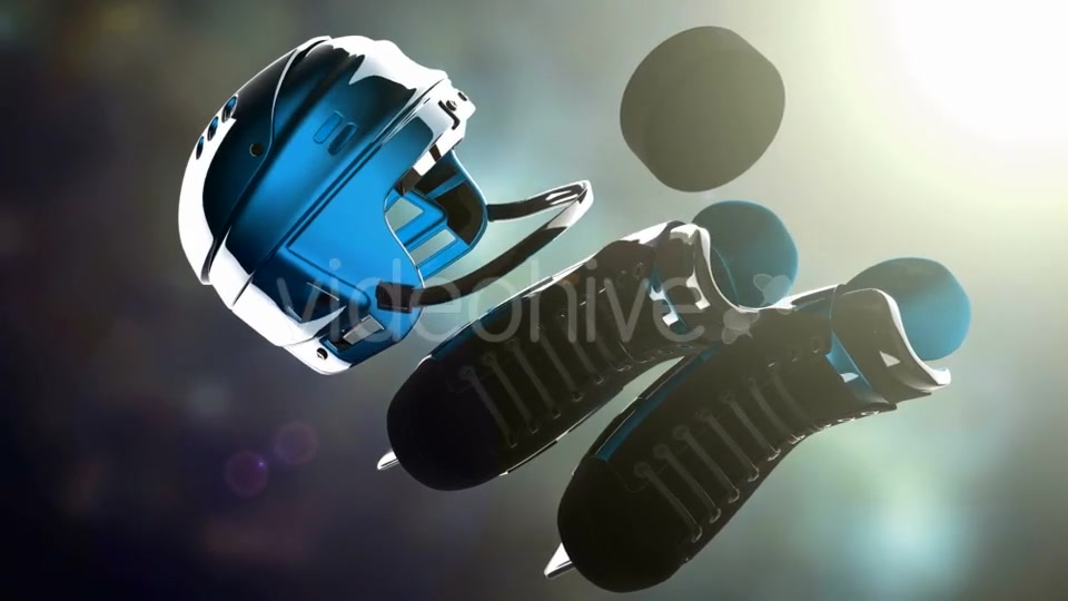 Hockey Puck and Hockey Equipment - Download Videohive 19385449