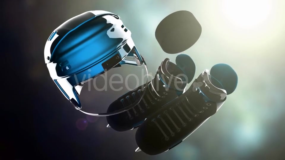 Hockey Puck and Hockey Equipment - Download Videohive 19385449