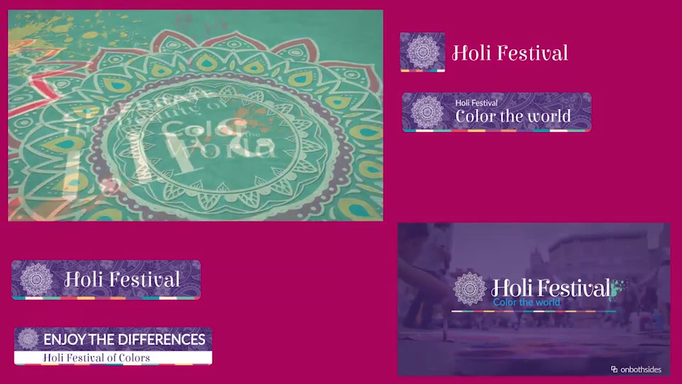 Holi Festival of Colors Kit Videohive 19483705 After Effects Image 4