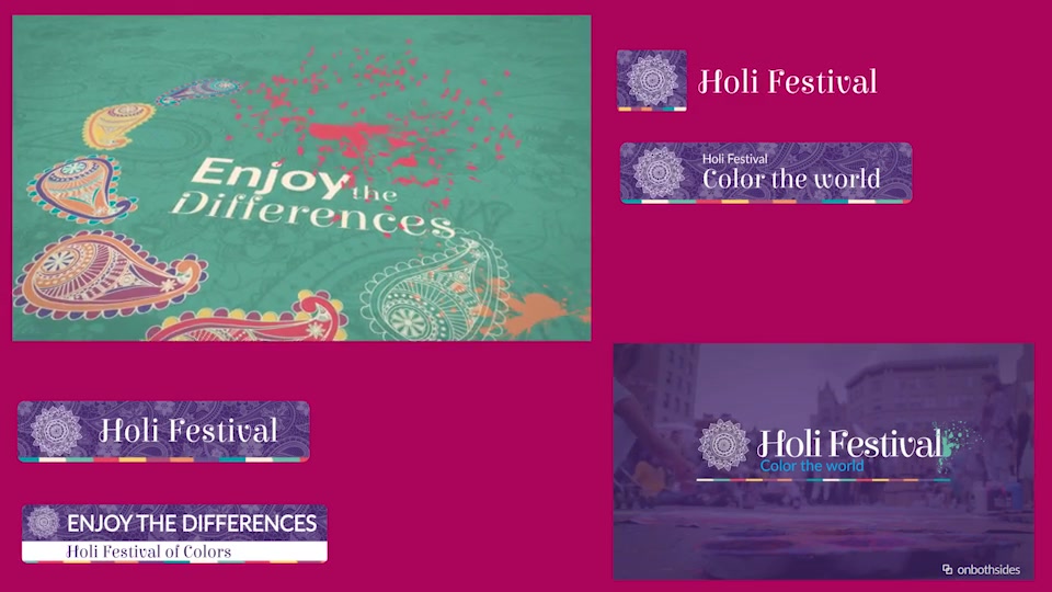 Holi Festival of Colors Kit Videohive 19483705 After Effects Image 5