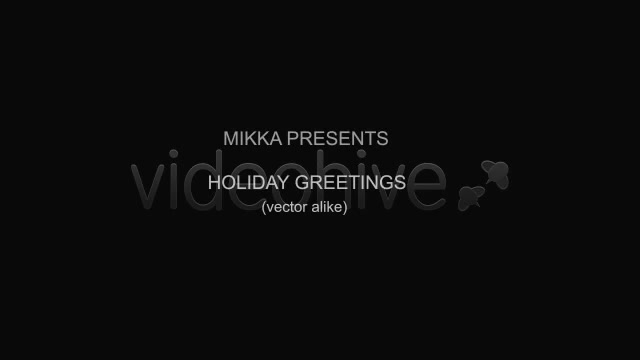 Holiday Greetings Videohive 3666697 After Effects Image 8