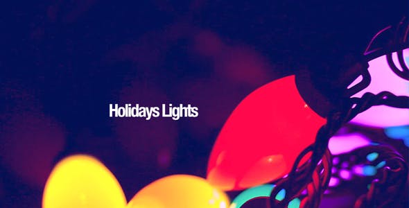 Holiday Lights - Download 13720829 Videohive