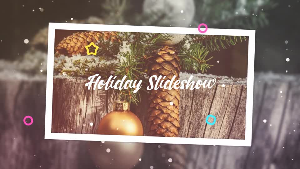 Holiday Photo Slideshow Videohive 25283382 After Effects Image 1