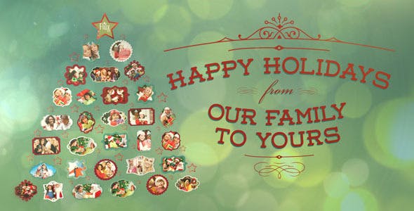 Holiday Photo Tree - Videohive Download 752419