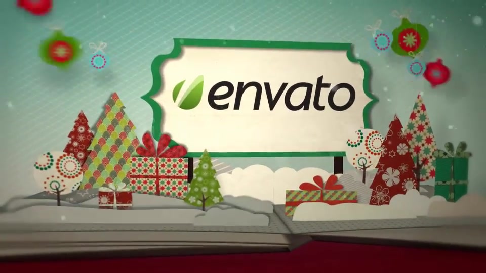 Holiday Pop Up Book Logo Opener Videohive 756013 After Effects Image 3