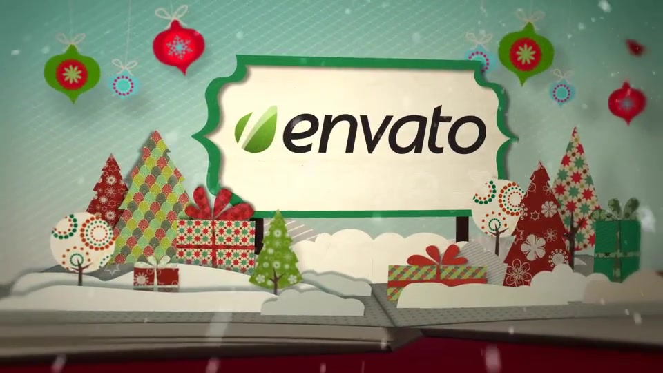 Holiday Pop Up Book Logo Opener Videohive 756013 After Effects Image 4