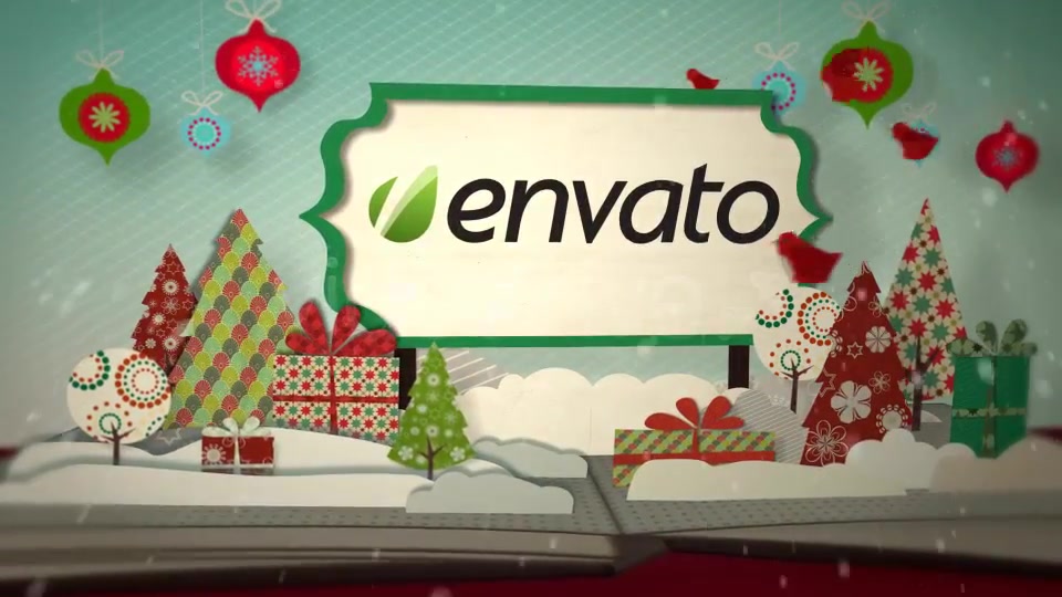 Holiday Pop Up Book Logo Opener Videohive 756013 After Effects Image 5