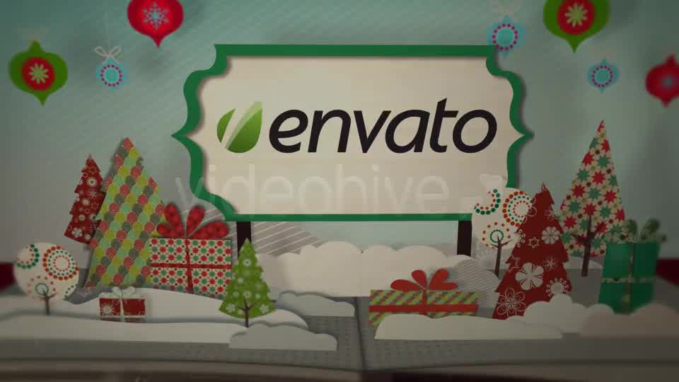 Holiday Pop Up Book Logo Opener Videohive 756013 After Effects Image 9