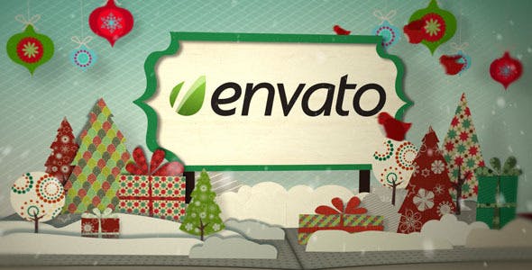 Holiday Pop Up Book Logo Opener - Download Videohive 756013