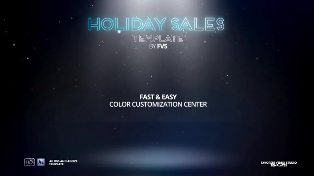 Holiday Sales Template v1.2 Videohive 19169063 After Effects Image 11