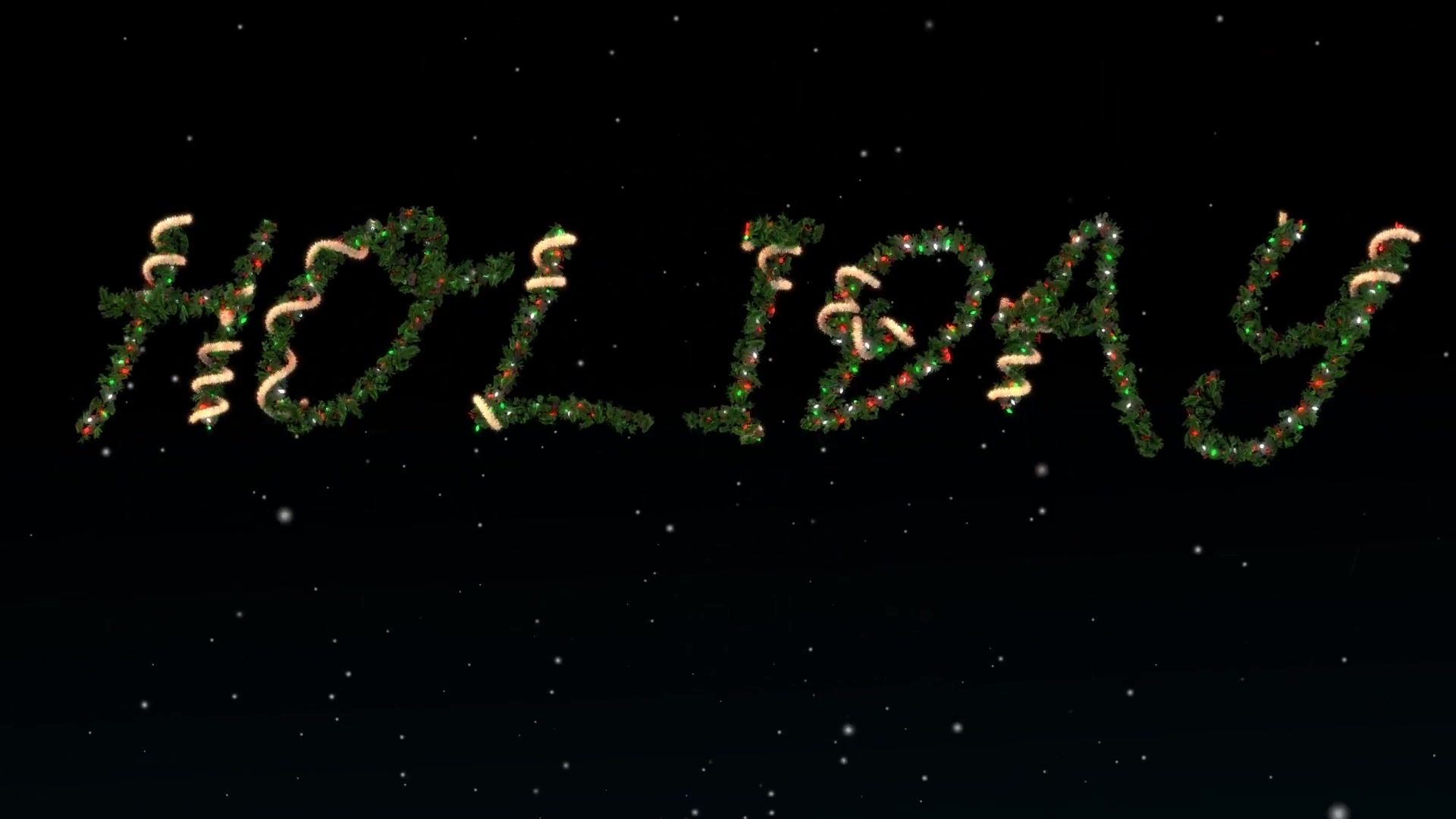 Holiday Wreath Text Typeface Videohive 22996777 After Effects Image 3