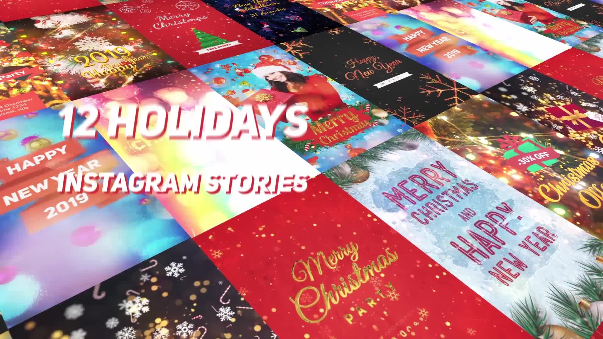 Holidays Instagram Stories Pack Videohive 23012180 After Effects Image 1