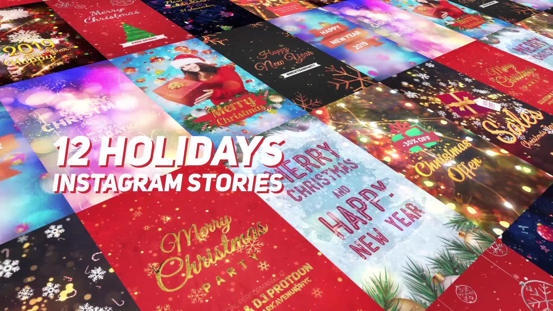Holidays Instagram Stories Pack Videohive 23012180 After Effects Image 2