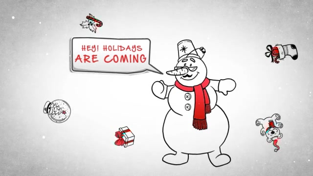 Holidays Whiteboard Greetings Pack - Download Videohive 6078110
