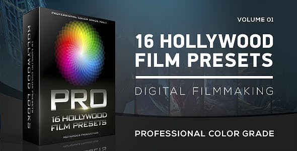 Hollywood Film Color Grading - Videohive Download 20427850