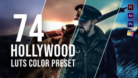 Hollywood LUT Color Grading Pack - Videohive 26441281 Download