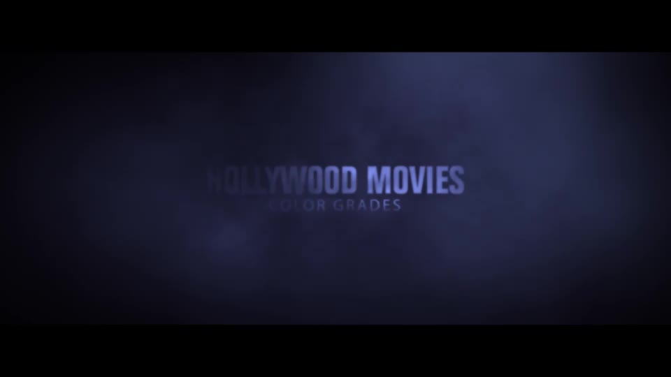 Hollywood Movies LUTs Videohive 38435303 DaVinci Resolve Image 1