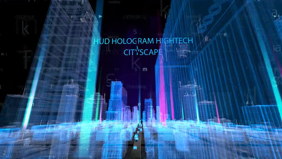 Hologram City Titles Videohive 20882857 After Effects Image 3