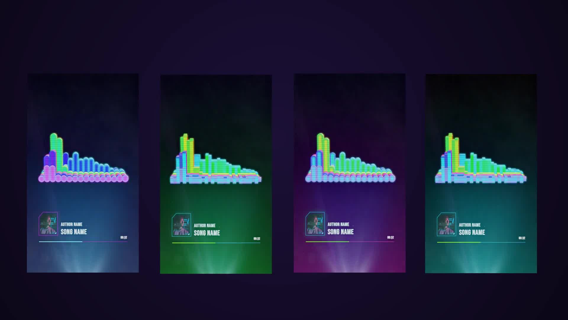 Hologram Music Visualizer Videohive 32494220 After Effects Image 6