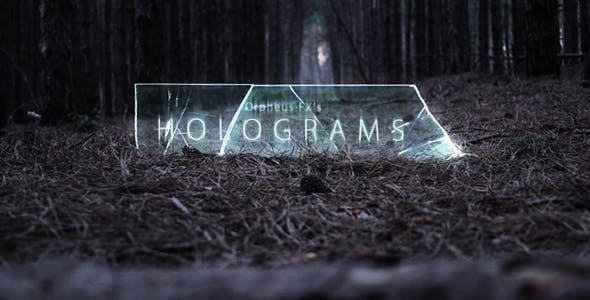 Holograms Titles Opener - Videohive Download 14512060