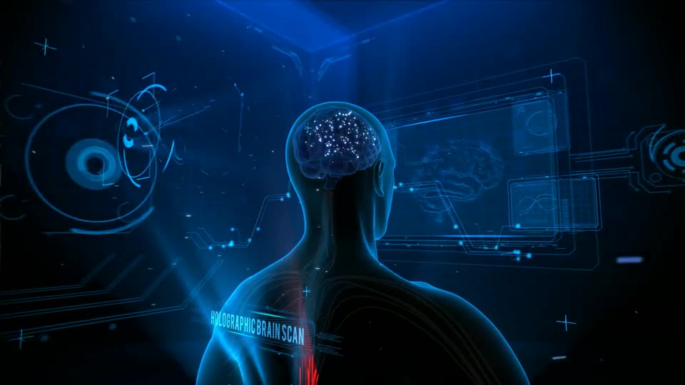 Holographic Brain Scan Videohive 25803225 After Effects Image 1