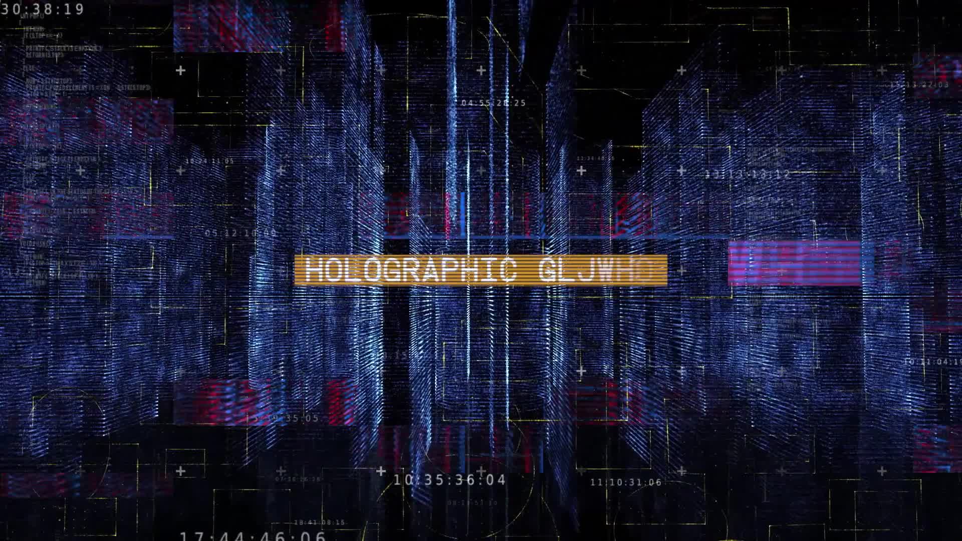 Holographic City Opener Apple Motion Videohive 28227786 Apple Motion Image 6