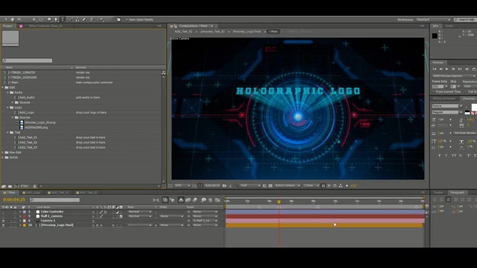 Holographic Logo - Download Videohive 19581817