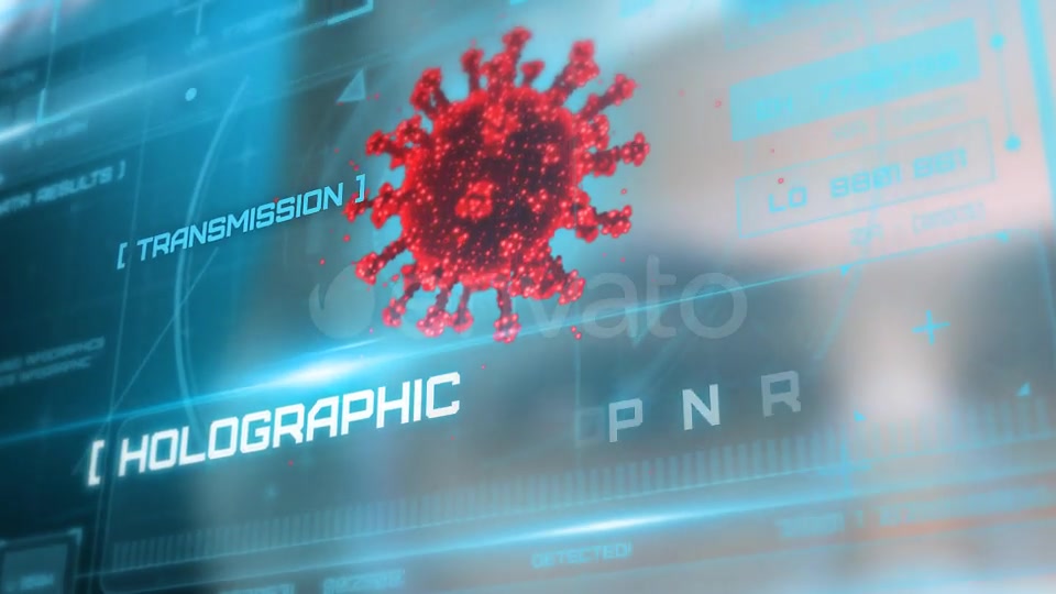 Holographic Medical Corona Virus Videohive 27809620 After Effects Image 3