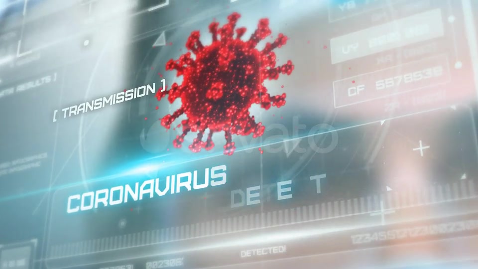 Holographic Medical Corona Virus Videohive 27809620 After Effects Image 8