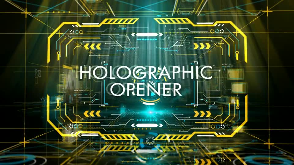 Holographic Opener Videohive 26892933 After Effects Image 11