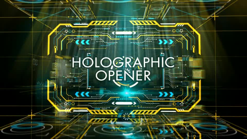Holographic Opener Videohive 26892933 After Effects Image 12