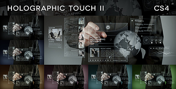 Holographic Touch II - Download Videohive 796536