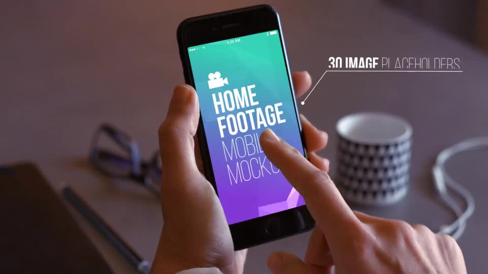 Home Footage Mobile Mockup - Download Videohive 19169905