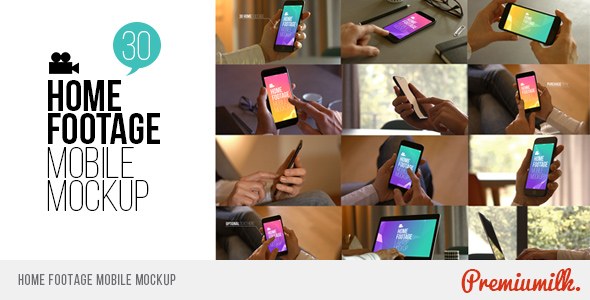 Home Footage Mobile Mockup - Download Videohive 19169905