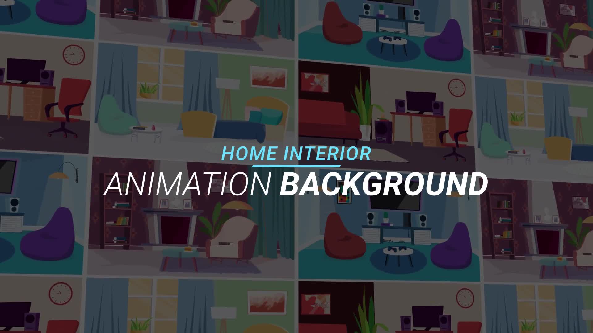 Home interior Animation background Videohive 34221845 After Effects Image 1