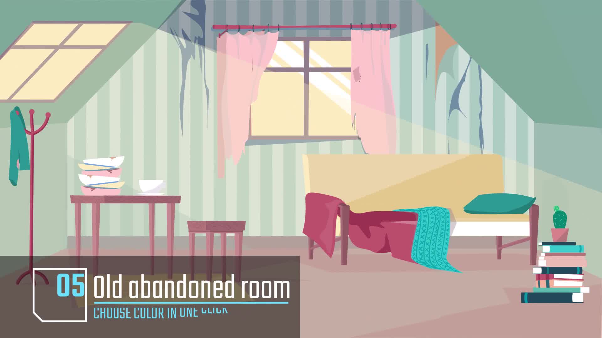 Home interior Animation background Videohive 34221845 After Effects Image 9