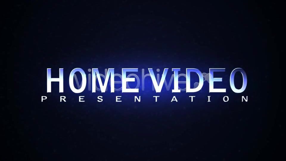HOME VIDEO Presentation - Download Videohive 91752.