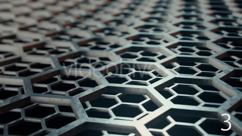 Honeycomb Metal Structures - Download Videohive 14845892