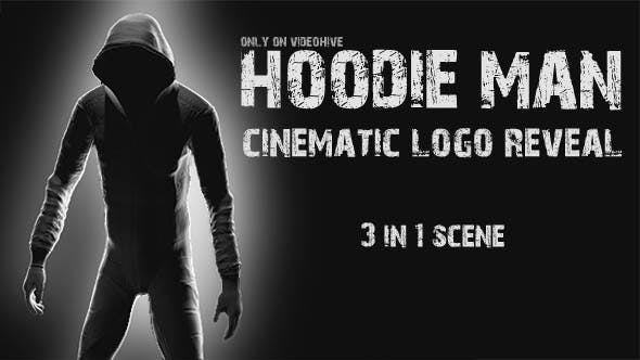 Hoodie Man Cinematic Logo Reveal 3 in 1 - Download 10941979 Videohive