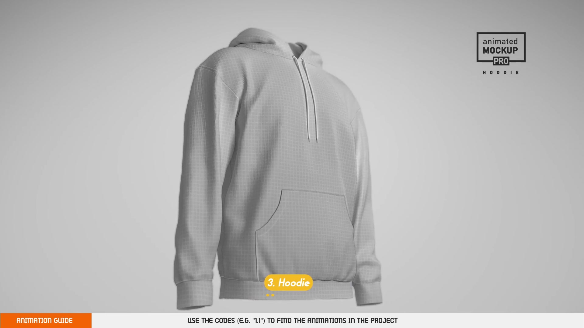 Hoodie Mockup Template Animated Mockup PRO Videohive 31573152 After Effects Image 10