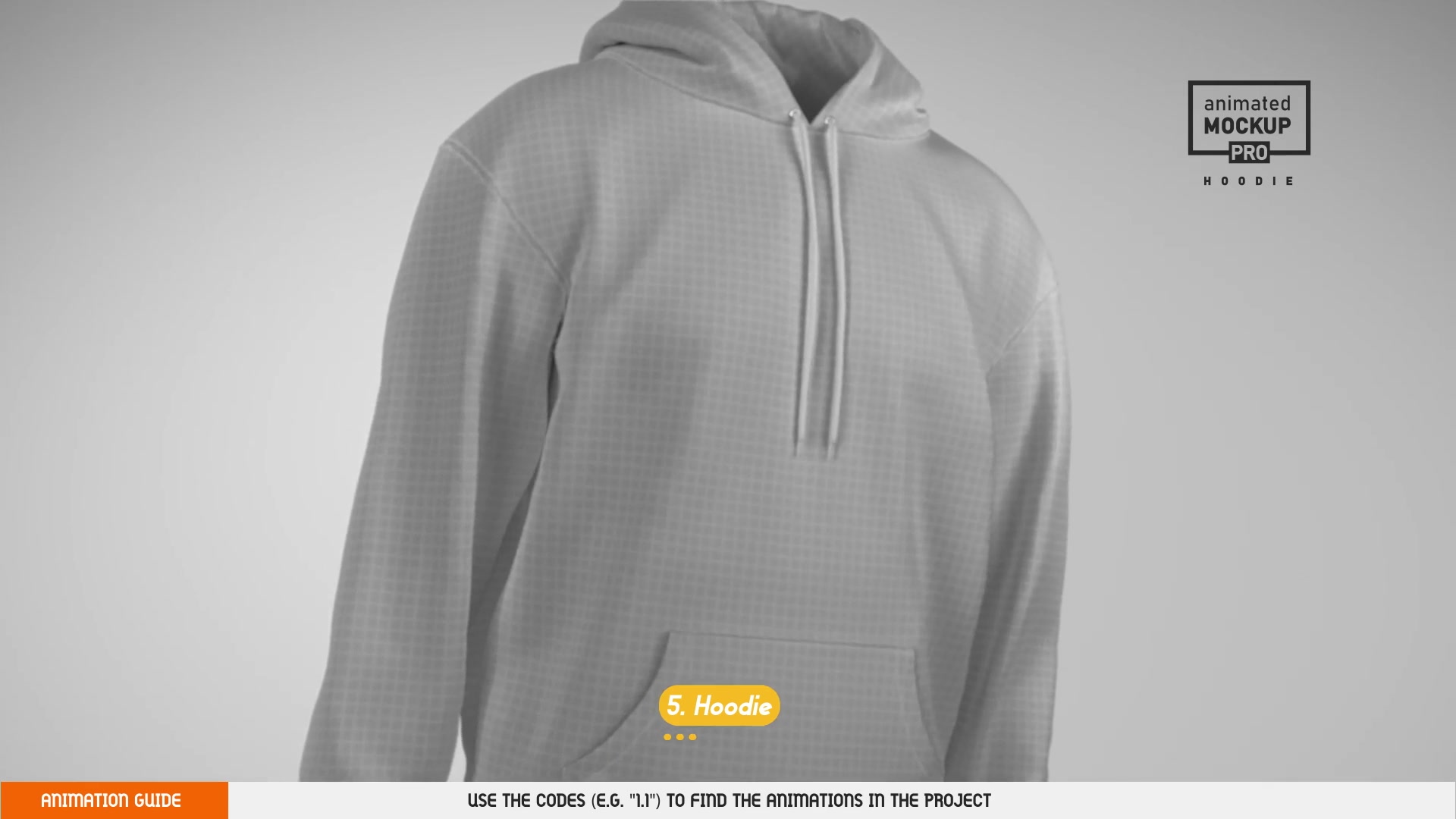 Hoodie Mockup Template Animated Mockup PRO Videohive 31573152 After Effects Image 12