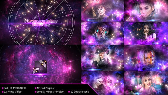 Horoscope Galaxy Slideshow - 33258564 Download Videohive
