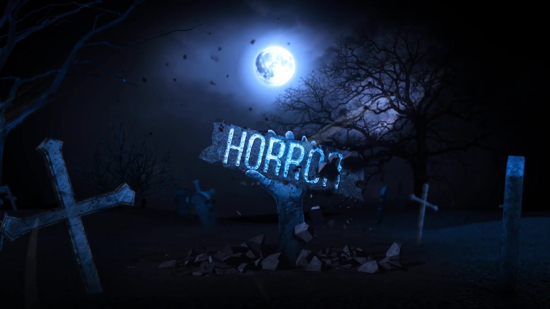 Horror Halloween Logo Reveal Videohive 32570862 Premiere Pro Image 4