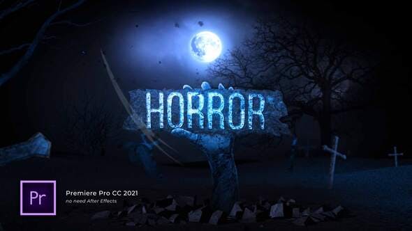 Horror Halloween Logo Reveal - Videohive 32570862 Download