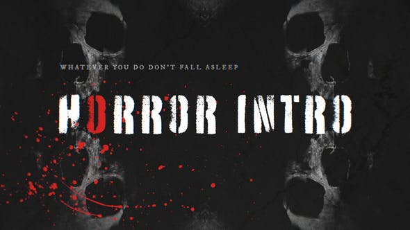 Horror Intro - Videohive 39974051 Download