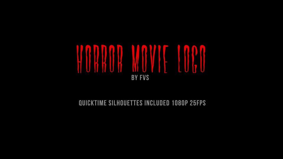 Horror Movie Logo Videohive 5962718 After Effects Image 6