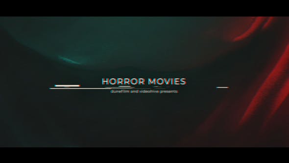 Horror Movies Titles V2 - Videohive 28677086 Download