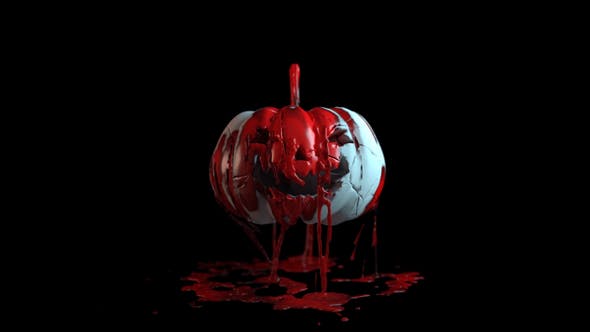 Horror Pumpkin Logo Reveal - Download 28842225 Videohive