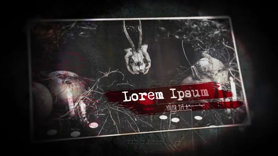 Horror Title Sequence - Download Videohive 20874006